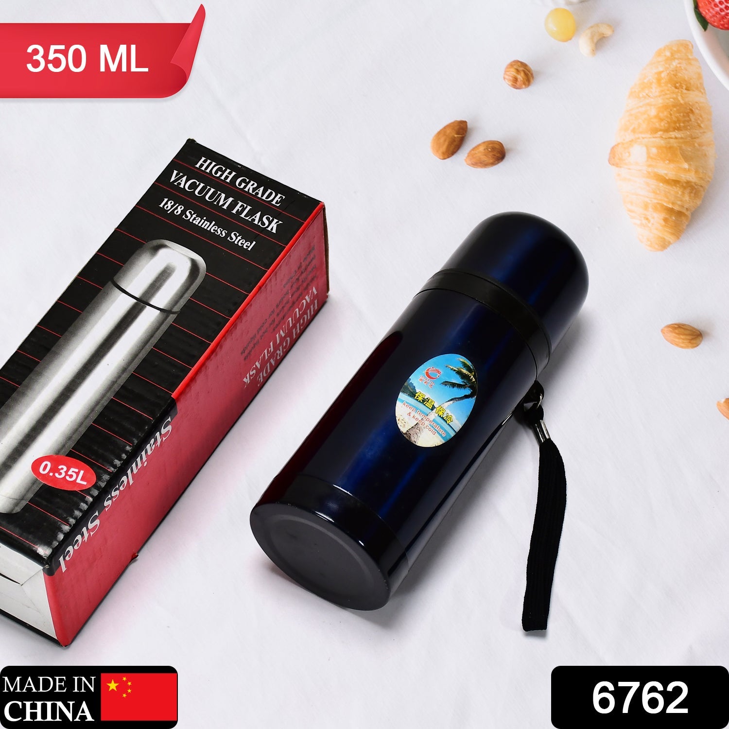 6762 Vacuum Insulated Sports Water Bottle Portable Leak-Proof Flask ( 1 pcs ) DeoDap 6762 Vacuum Insulated Sports Water Bottle Portable Leak-Proof Flask ( 1 pcs ) DeoDap